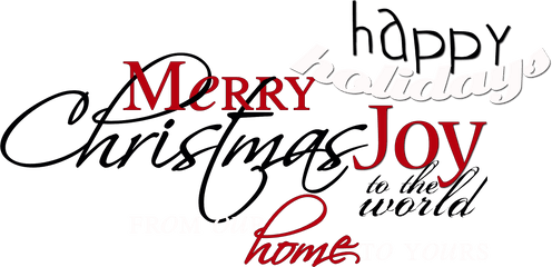 Merry Christmas And Happy New Year Greeting Words Download - Merry Christmas And Happy New Year Quote Png