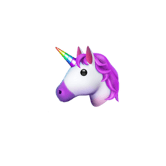 Horse Emoji Png - Unicorn Unicornemoji Iphone Unicorn Emoji Png