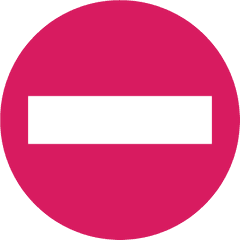 Fileeo Circle Pink No - Entrysvg Wikimedia Commons Horizontal Png