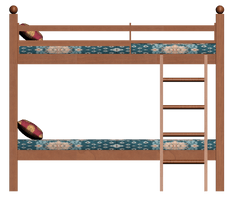 Bunk Bed HD Image Free PNG