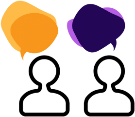 Downloa - Transparent Background Conversation Clipart Png