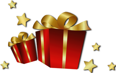 Gift Christmas Gold For - 2500x1583 Clip Art Png