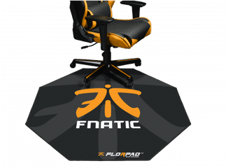 Fnatic - Gaming Chair Floor Mat Png