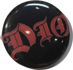 Dio Red Logo Button - Very Best Of Dio Png