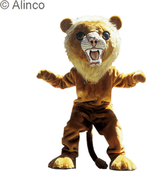 Big Cat Lion Mascot Costume - Costume Lions Mascot Png