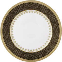 Ormuz Black Dinner Plate - Plate Png