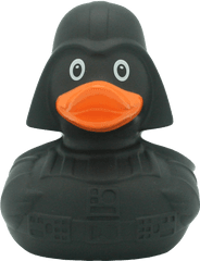 Black Star Duck - Design By Lilalu Darth Vader Rubber Duck Png