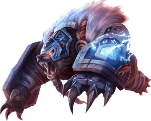 Rune Guar Volibear Skin Png Image - Purepng Free Volibear Png