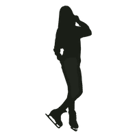 Skating Silhouette Figure Download HQ - Free PNG