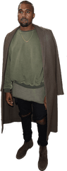 Kanye West Standing - Transparent Kanye West Png