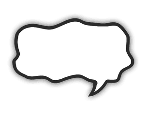 Comic Book Bubble - Clip Art Png