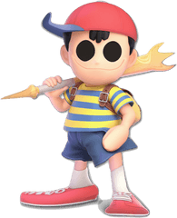 Super Smash Bros Ultimate Ness - Ness Super Smash Bros Ultimate Png