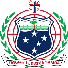 Coat Of Arms Samoa - Samoa Coat Of Arms Png