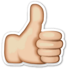 Itmgtn202001299170png - Thumbs Up Emoji Sticker