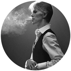 David Bowieu201d Stickers Set For Telegram - Thin White Duke Smoking Png