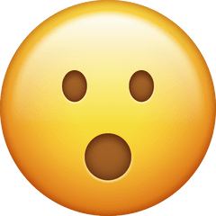 Super Surprised Emoji [Free Download IOS Emojis] Free Photo Icon - Free PNG