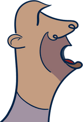 Man With Mouth Open - Open Mouth Png