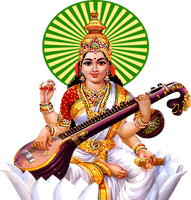 Vasant Panchami String Instrument Musical Veena For Happy Events Near Me - Free PNG