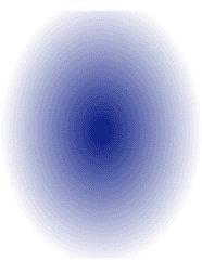 Navy Blue Glow - Dot Png