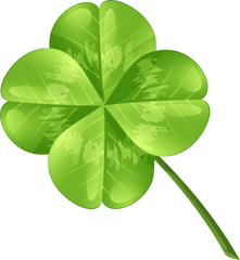 Transparent Background Four Leaf Clover Clip Art Png