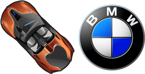 Bmw I8 Roadster Cursor U2013 Custom Browser Extension - Bmw Logo Png