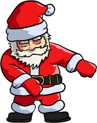 Santa Floss Png Image - Santa Flossing Svg