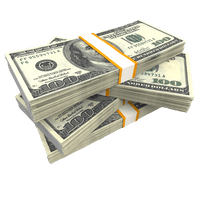 United Finance Money Notes Bill Dollar One - Free PNG