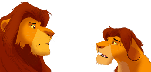 Download Png Free And Simba By - Adult Simba And Mufasa