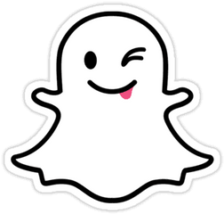 Download Hd Snapchat Ghost By - Snapchat Black And White Logo Png