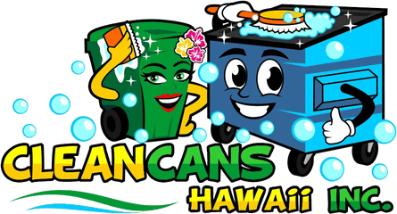 Clean Cans Hawaii Inc Residential U0026 Commercial Trash Bin - Clean Trash Can Png