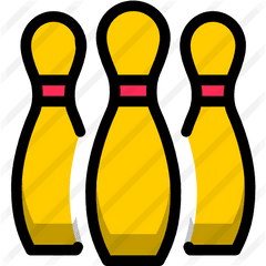 Bowling Pins - Free Sports Icons Bowling Png