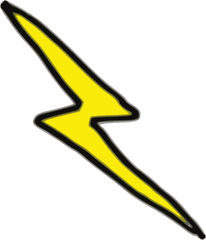 Lightning Bolt Svg Vector Clip Art - Svg Clipart Lightning Bolt Clipart Png