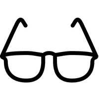 Eyeglass Vector Download HQ - Free PNG