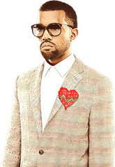 Kanye West 808s U0026 Heartbreak Hip Hop Music Moustache Singer - Kanye West Transparent 808s Heartbreak Png