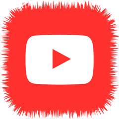 Media Social Youtube Icon - Circle Png