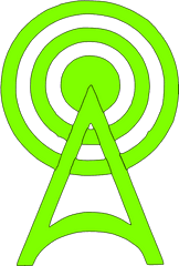 Green - Radio Tower Icon Green Png