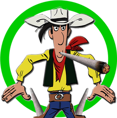 Luckyluke Smoke - Lucky Luke Png