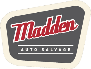 Madden Auto Salvage Logo - Label Png