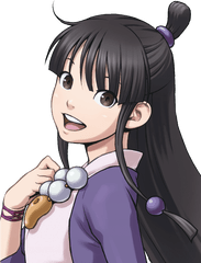 Capcom Ramen Ace Attorney Phoenix Wright Character Art Anime - Phoenix Wright Ace Attorney Maya Png