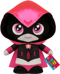 Teen Titans Go - Teen Titans Go Raven Png Full Size Png Raven Plush Teen Titans Go Pink Cloak