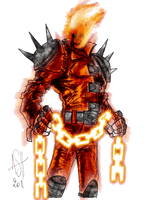 Ghost Rider Face Image - Free PNG