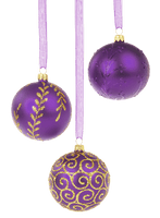 Glitter Christmas Bauble Free Photo - Free PNG