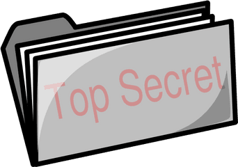 Download How To Set Use Top Secret Folder Clipart - Full Folder Clip Art Png