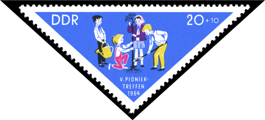 1964 Minr 1046 - Ddr Stamp Png