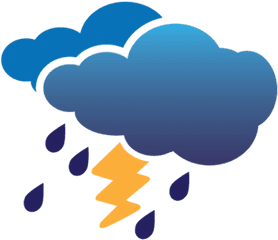 Download Thunderstorm Free Png Transparent Image And Clipart - Lightning Storm Icon Png