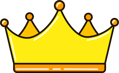 Queen Crown Clipart - Girly Png