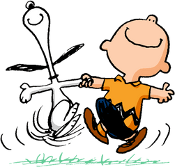 The Best Thing To Happen Any Kid Is - Charlie Brown And Snoopy Dancing Png