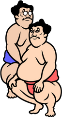 Rhythm Heaven Megamix Sumo Brothers - Matefasr Rhythm Heaven Sumo Png