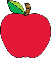 Library Of Apple Clipart Black And - Transparent Background Apple Clip Art Png