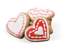 Heart Cookie Icing Free Download PNG HQ